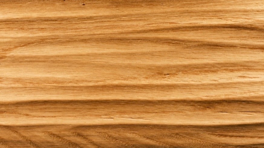 Hand-planed along the wood grain oak