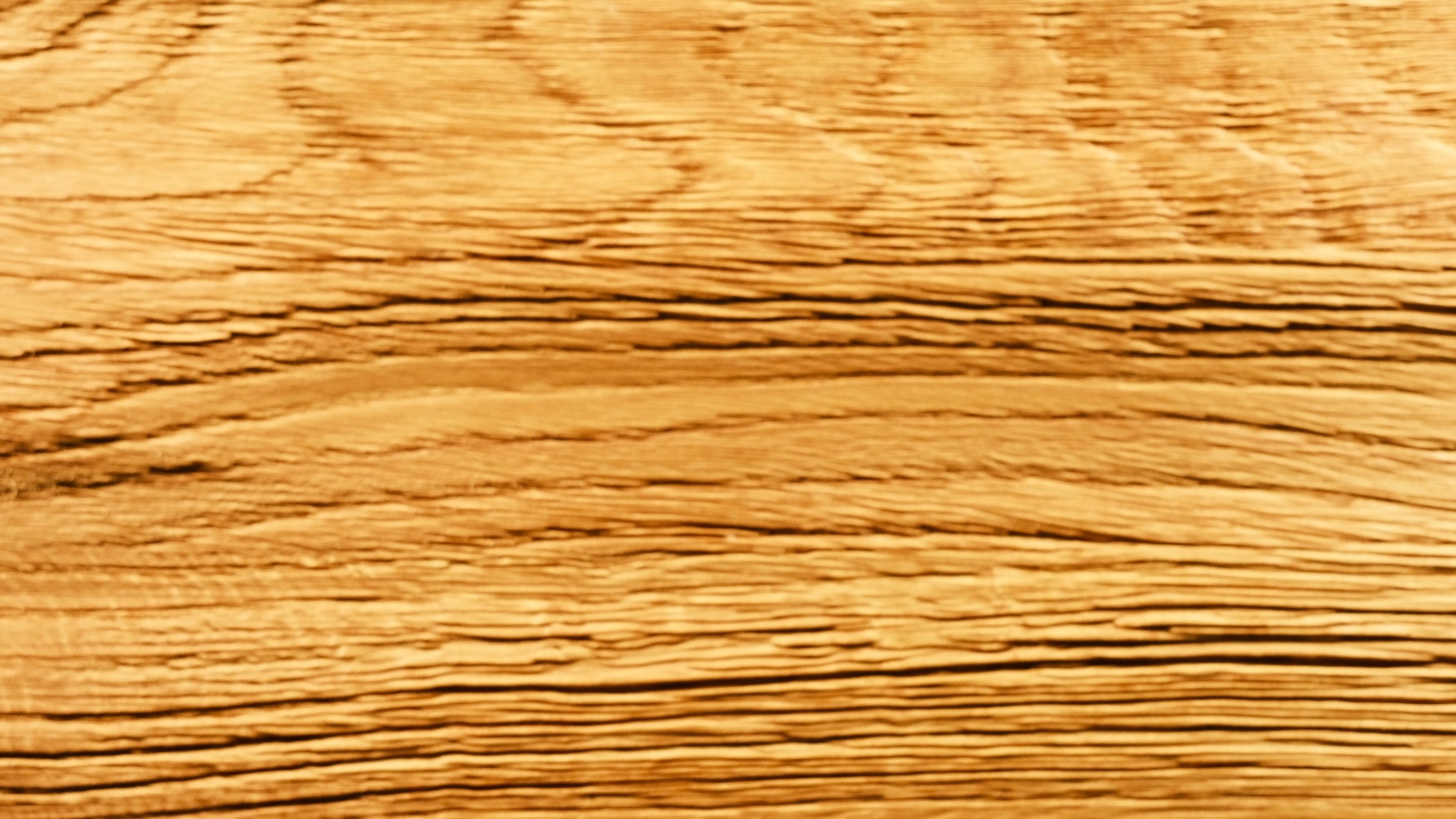 Brushed and oiled oak wood